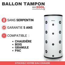 Ballon tampon Kospel 200 Litres sans échangeur