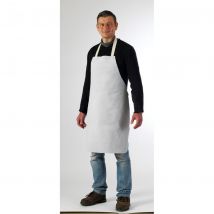 Coverguard - TABLIER CUIR blanc