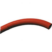 Gaine TPC rouge - Ø 90 mm - Courant faible - Couronne de 25 m - Electraline