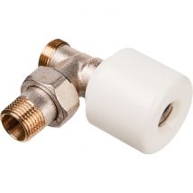 Robinet de radiateur équerre à visser - M 1/2' - Simple réglage - Comap