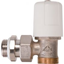 Rbm - Robinet de radiateur équerre à visser - M 1/2' - Simple réglage - RBM