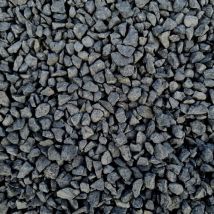 King Materiaux - 10 sacs de +/- 20 kg = 200 kg Gravier gris foncé Aggly 6/10 concassé