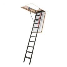 Matisere - Escalier métal coupe feu 60min - 3.60m sous plafond - Trémie 86x144cm - LMF60/86144-360