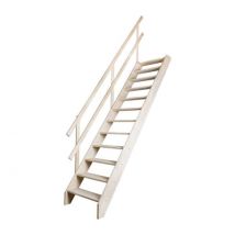 Matisere - Escalier de meunier avec main courante à droite - Hauteur à franchir 3.15m max - MSS-MCD
