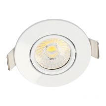 Spot à encastrer orientable SPT650 Arlux - BBC - IP65 - 6W - 3CCT - 540Lm - ø87mm