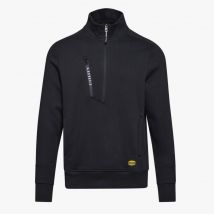 SWEAT ZIPPE EN MOLLETON SWEATSHIRT HZ LITEWORK NOIR - Diadora - Taille S