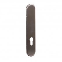 Klose Besser - 1 Plaque seule Inox 304 - avec trou pour Cylindre.