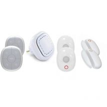 Lifebox - Kit alarme maison sans fil connecté 3 en 1 - détection présence et ouverture xl - lifebox smart