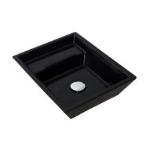 Vasque Céramique Eider Noir Sarreguemines