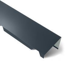 Bacacier - Faîtière Simple Crantée 2100 mm ELDA | Gris Anthracite | RAL 7016
