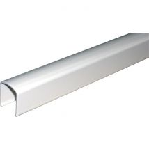 Geze - Profil cache tringle pour OL 90 - Blanc - 3 m - Gézé