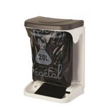 Rossignol - Poubelle intérieur placard cuisine 20L avec dérouleur de sac INO