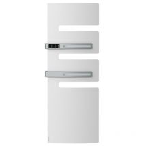 Atlantic - Radiateur sèche-serviettes électrique connecté SERENIS PREMIUM mât à droite 1000+750W blanc carat - ATLANTIC - 850437