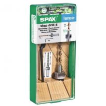 Spax - Foret aléseur pour vis terrasse SPAX coffret avec 1 meche bois ø 4mm et un aléseur ø 6