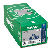 Spax - TÊTE FRAISÉE MULTI-TÊTE SPAX T-STAR PLUS T30 FILETAGE TOTAL WIROX 200 PCS