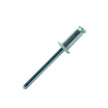 Fischer Darex - Rivet éclaté alu/acier à tête plate (blister)