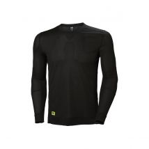 Sous-vêtement technique col rond Lifa Noir - Helly Hansen - Taille S
