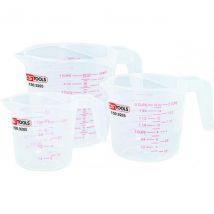 Ks Tools - Jeu de verres doseurs