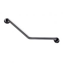Akw - Barre de relèvement coudée 135° en inox poli D32 265x265mm pour PMR - AKW - 1265