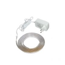 Bandeau LED Philips LightStrips blanc 5 m - Kit complet