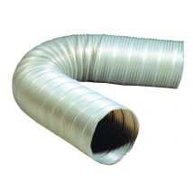 Unelvent - gaine galvanisée - semi rigide - diamètre 125 mm - 3 mètres