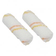 Nespoli - 2 manchons tissu polyester finition satinée 60mm