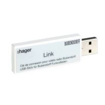 Clé usb LINK : piloter et gérer vos volets Bubendorff à distance. Domotique HAGER