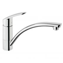 Vitra - Mitigeur d'évier bec bas pivotant cartouche C3 - VITRA - A42086ENG
