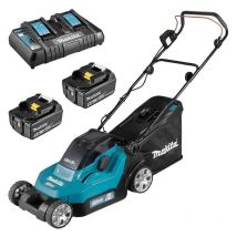 Makita - Tondeuse à gazon 36V LXT 900W (2x5
