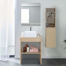 Mob In - Meuble de salle de bain 60 cm VOLLO avec colonne