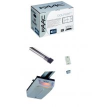 Faac - KIT DOLPHIN D1000 RAIL COURROIE Motorisation porte garage FAAC 24V - FAAC