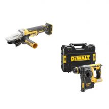 Dewalt - Pack de 2 outils XR 18V (DCG405 - DCH273) (Sans batterie ni chargeur) en coffret T-STAK - DEWALT