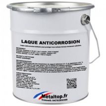 Laque Anticorrosion - Metaltop - Gris ciment - RAL 7033 - Pot 5L