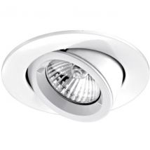 Aric - Spot orientable encstré sans lampe Speed90 blanc GU10