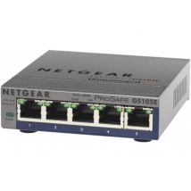 Netgear - Switch Ethernet NETGEAR GS105E200PES Prosafe+ 5 ports Gigabit manageable