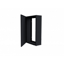 Atole - Coffret d'habillage ATOLE 13 modules en acier noir pour tableaux électriques - H. utile : 480 mm