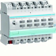 Hager - module 10 sorties - 10a - 230 volts - hager knx bus tya610b