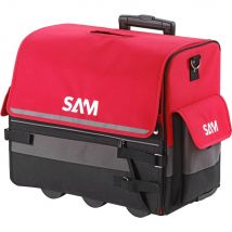 Sam Outillage - Valise à outils textile 33L avec trolley - SAM OUTILLAGE - BAG-7N