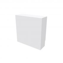 Atole - Cache nourrice plomberie ATOLE en acier Blanc - Largeur fixe - Taille 2 : 450 x 650 x 150 mm