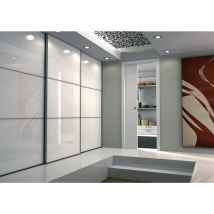 Châssis de porte coulissante pour cloison - Eclisse - Simple vantail - l. 730 mm - L. 2040 mm