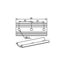 Zurfluh Feller - Plaquette D ́attelage Pour Attache De Sangle