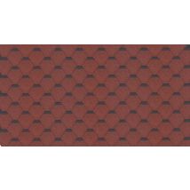 Timbela - Bardeaux bitumineux Hexagonal Rock H-RED