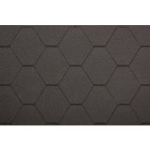 Timbela - Bardeaux bitumineux Hexagonal Rock H-BLACK