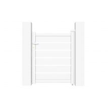 Casanoov - Portillon alu 1m VOGEL 100P120 BLANC