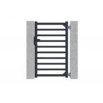 Casanoov - Portillon alu 1m ANTELAO 100P160 GRIS