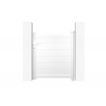 Casanoov - Portillon alu 1m EIGER 100P115 BLANC