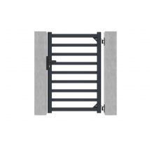 Casanoov - Portillon alu 1m ANTELAO 100P140 GRIS