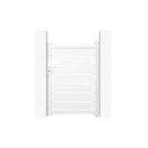 Casanoov - Portillon alu 1m VOGEL 100P140 BLANC