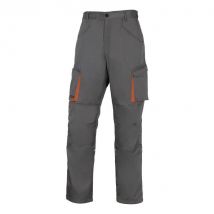 Delta Plus - Pantalon de travail MACH2 multipoches gris/orange TS - DELTA PLUS - M2PA2GRPT
