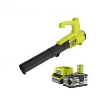 Ryobi - Pack RYOBI Souffleur 18V One+ Turbo jet RY18BLA-0 - 1 Batterie 5.0Ah - 1 Chargeur rapide RC18120-150
